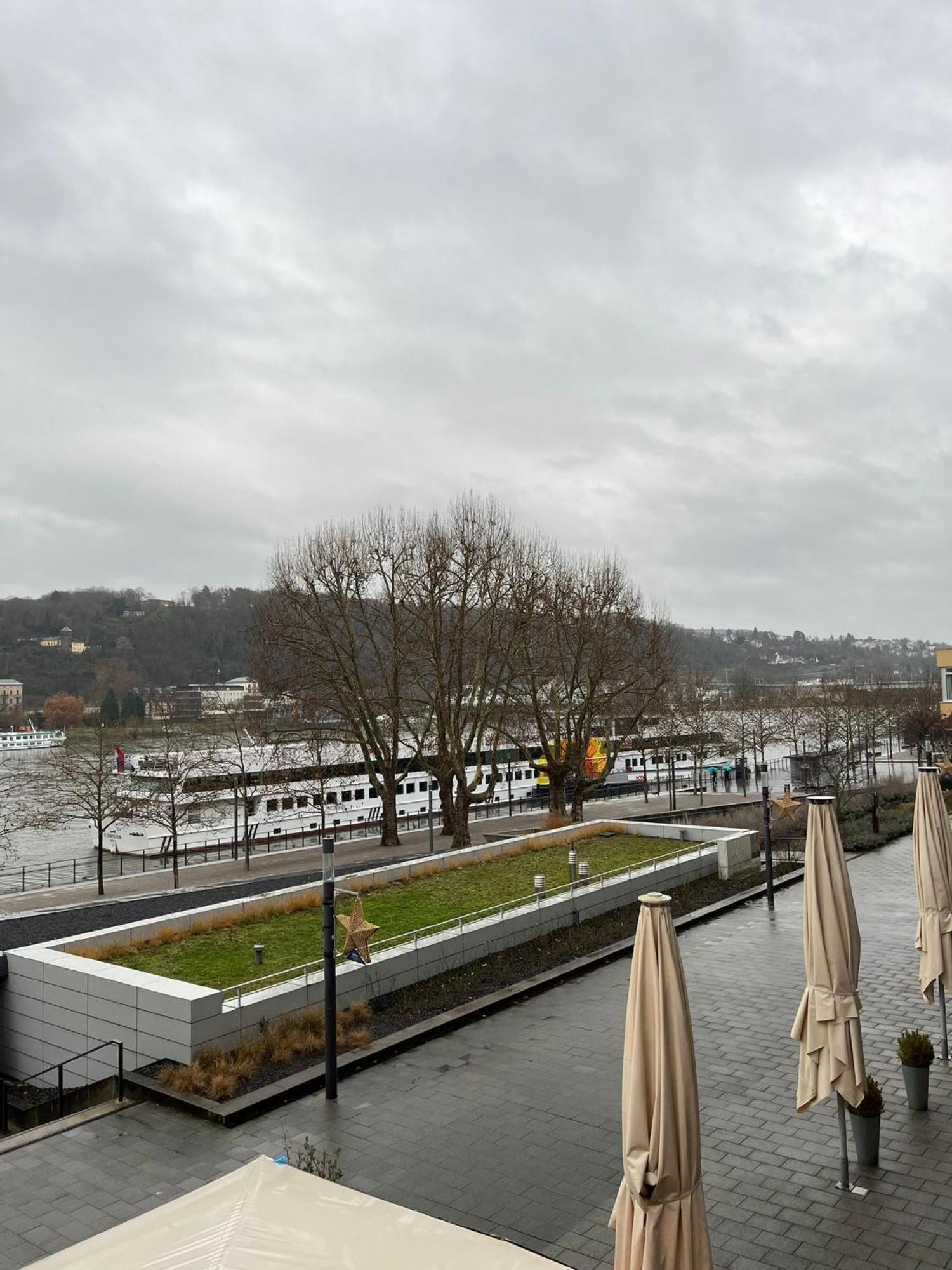 Rheinpanorama Suite Mit Balkon Koblenz  Exterior foto